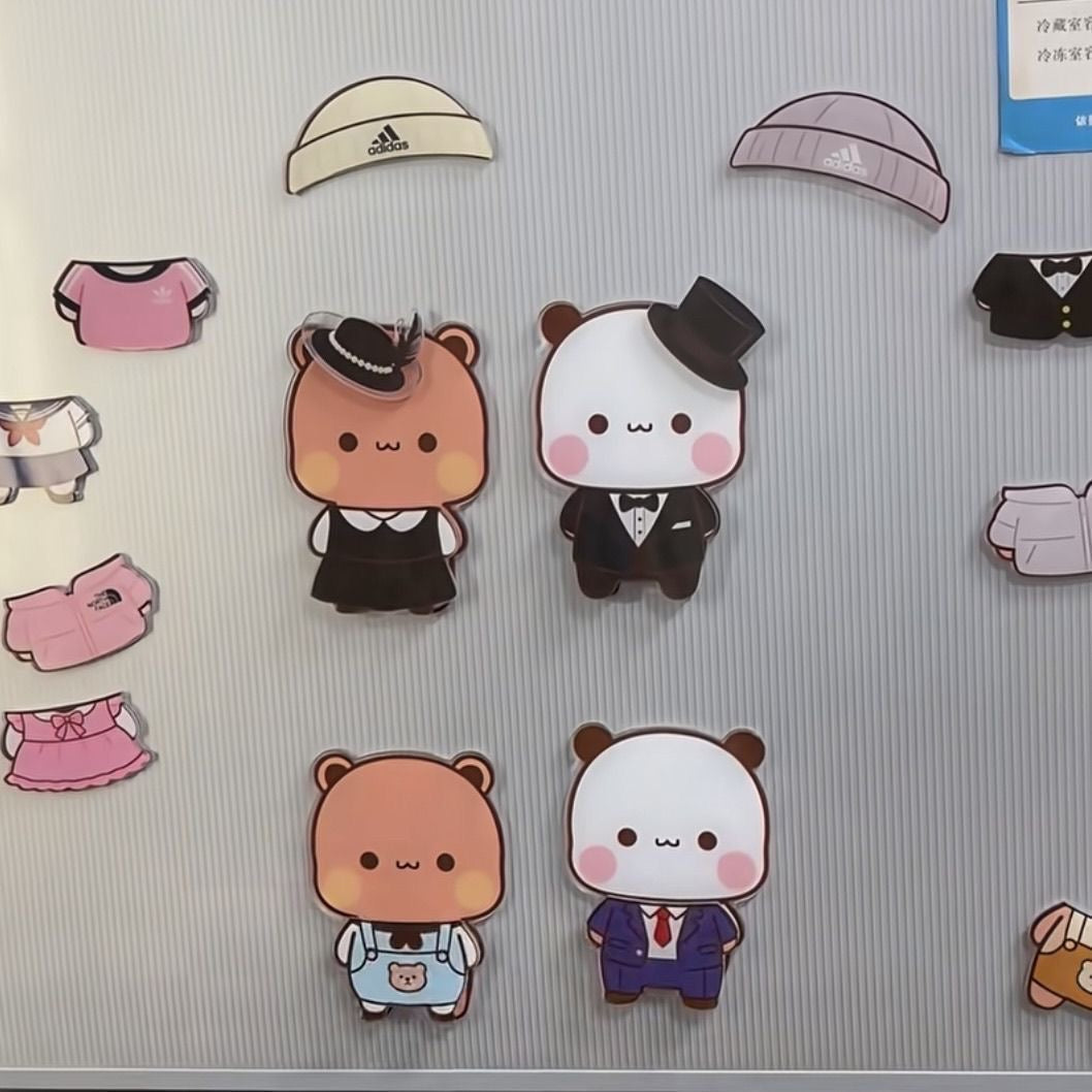 Bubu Dudu Dress-Up Fridge Magnets | 一二布布磁吸换装冰箱贴