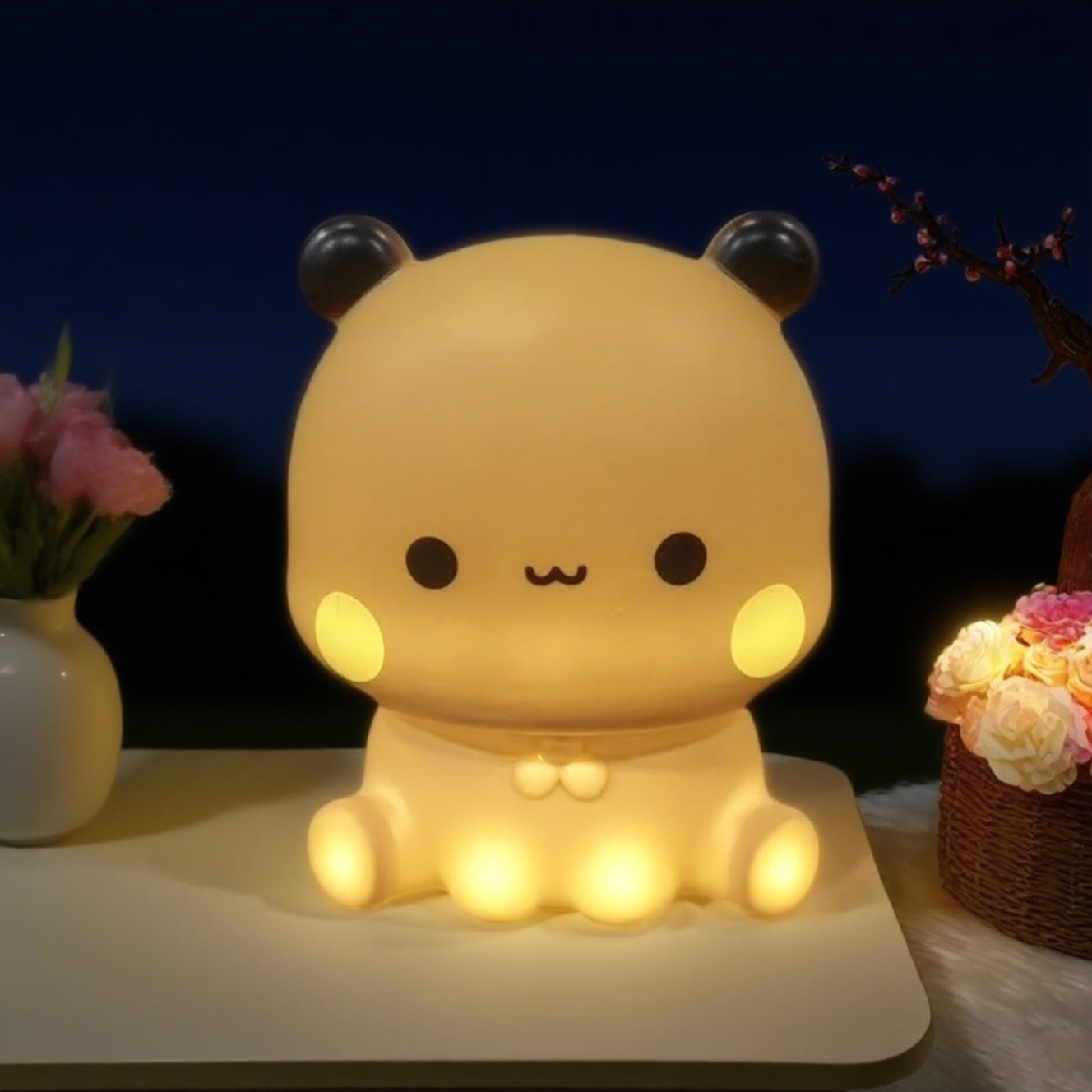 Bubu & Dudu Tap Night Light
布布一二拍拍灯小夜灯氛围台灯