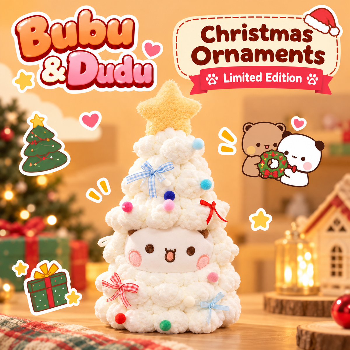 Bubu Dudu Christmas Ornaments