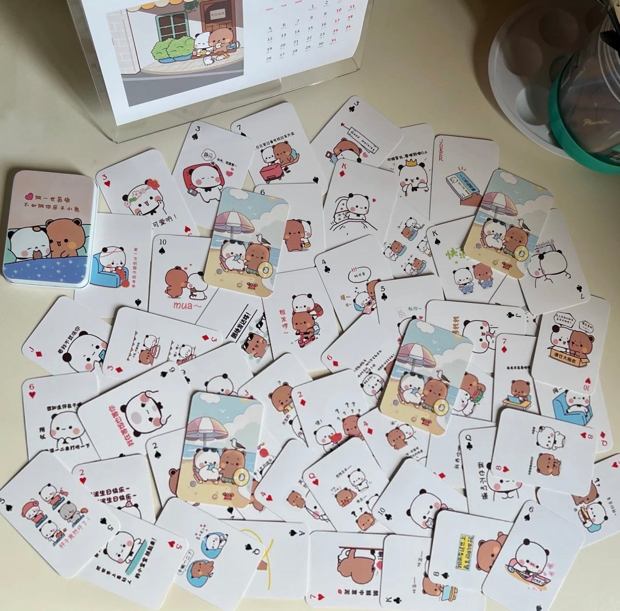 Bubu Dudu Poker Card | 布布一二铁盒扑克牌♣️