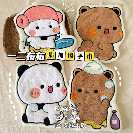 一二布布挂式可爱吸水擦手巾 Bubu & Dudu Hanging Hand Towel