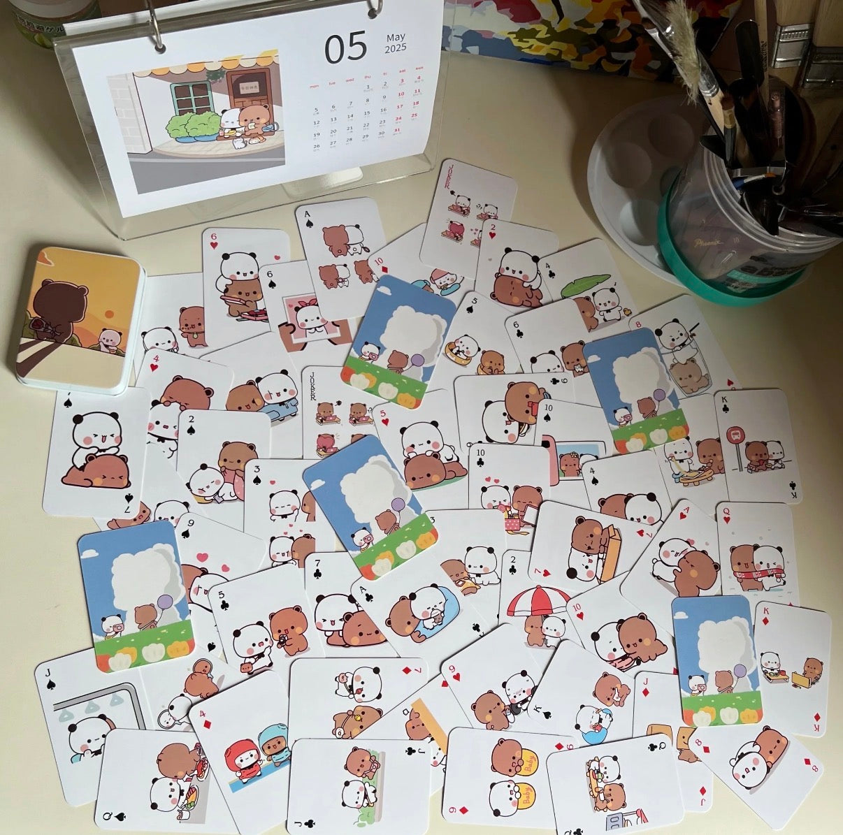 Bubu Dudu Poker Card | 布布一二铁盒扑克牌♣️