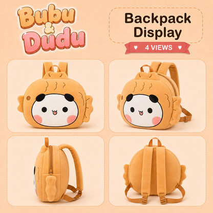 Bubu Cute Fish Plush Backpack