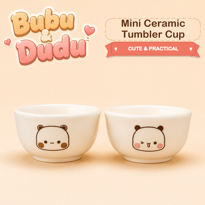 20ml Bubu & Dudu Mini Ceramic Tumbler Cup