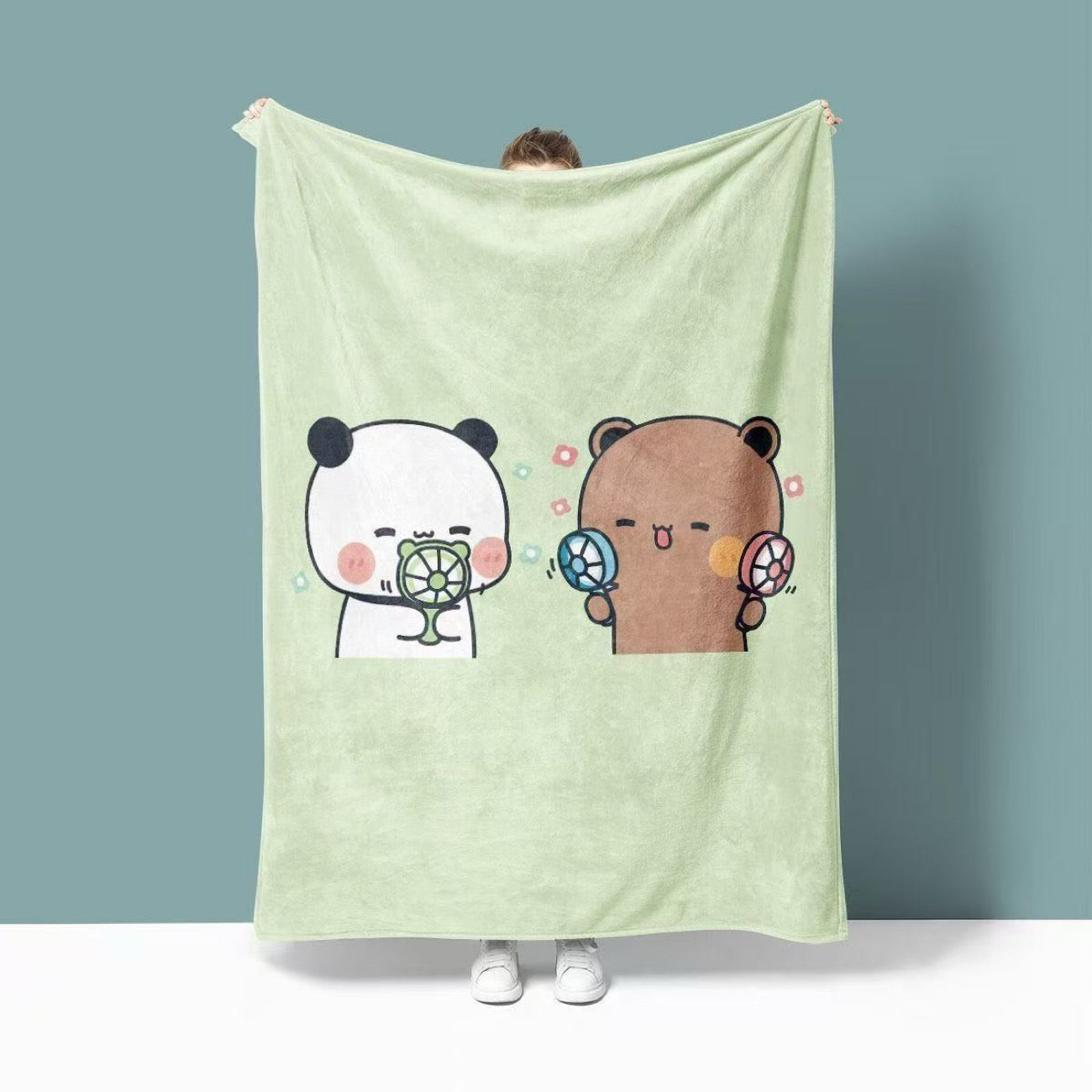 Bubu Dudu Flannel Blanket | 一二布布法兰绒毛毯被