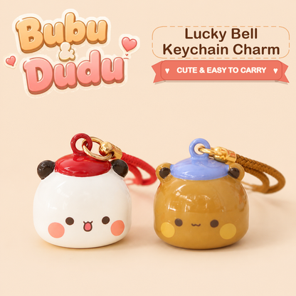 Bubu & Dudu Lucky Bell Keychain Charm