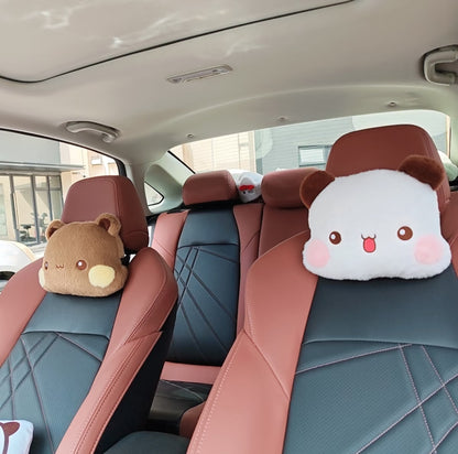Bubu & Dudu Car Headrest and Lumbar Cushion