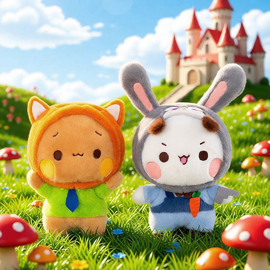 Bubu Dudu Zootopia Series 30cm Plush Doll | 布布一二疯狂动物城系列30cm公仔