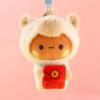 Bubu Dudu 12cm Year of the Horse Plush Keychain