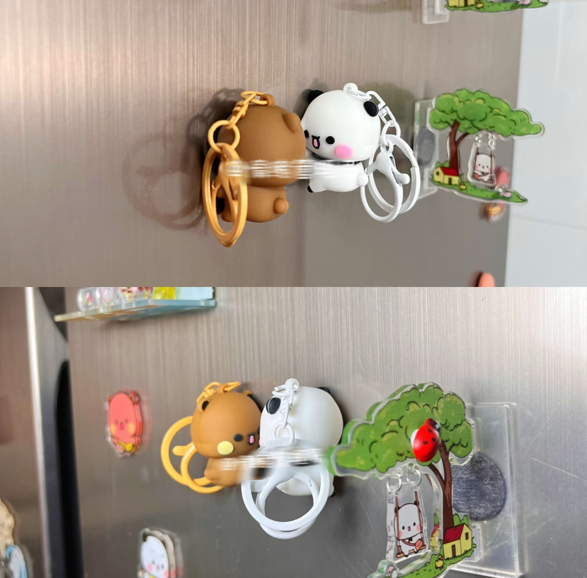 Bubu Dudu Mini Magnetic Keychain
布布一二迷你磁吸贴贴钥匙扣