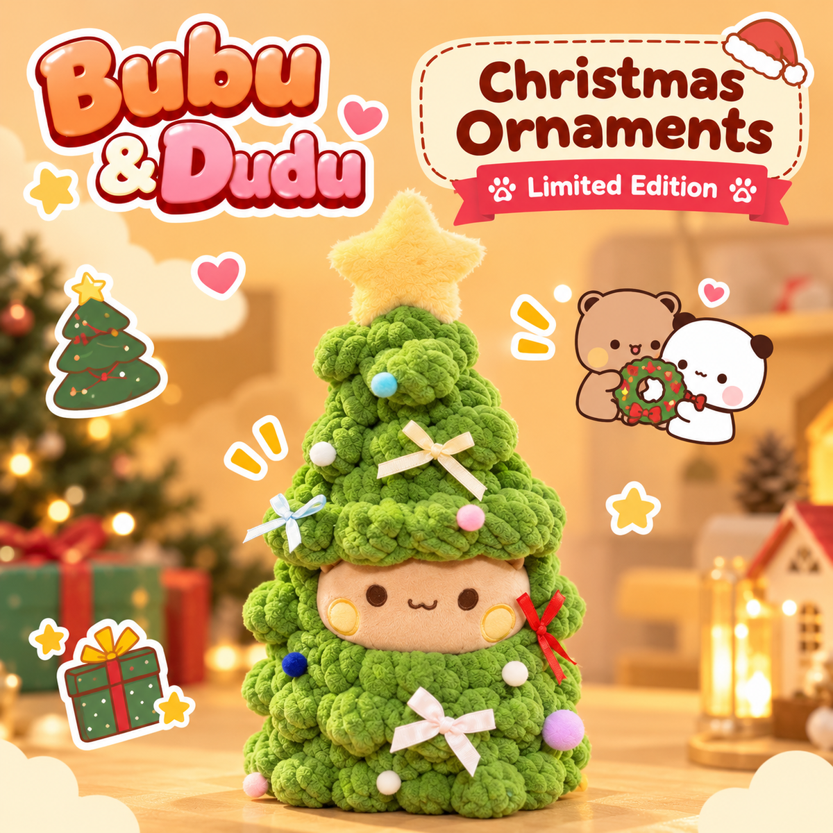 Bubu Dudu Christmas Ornaments