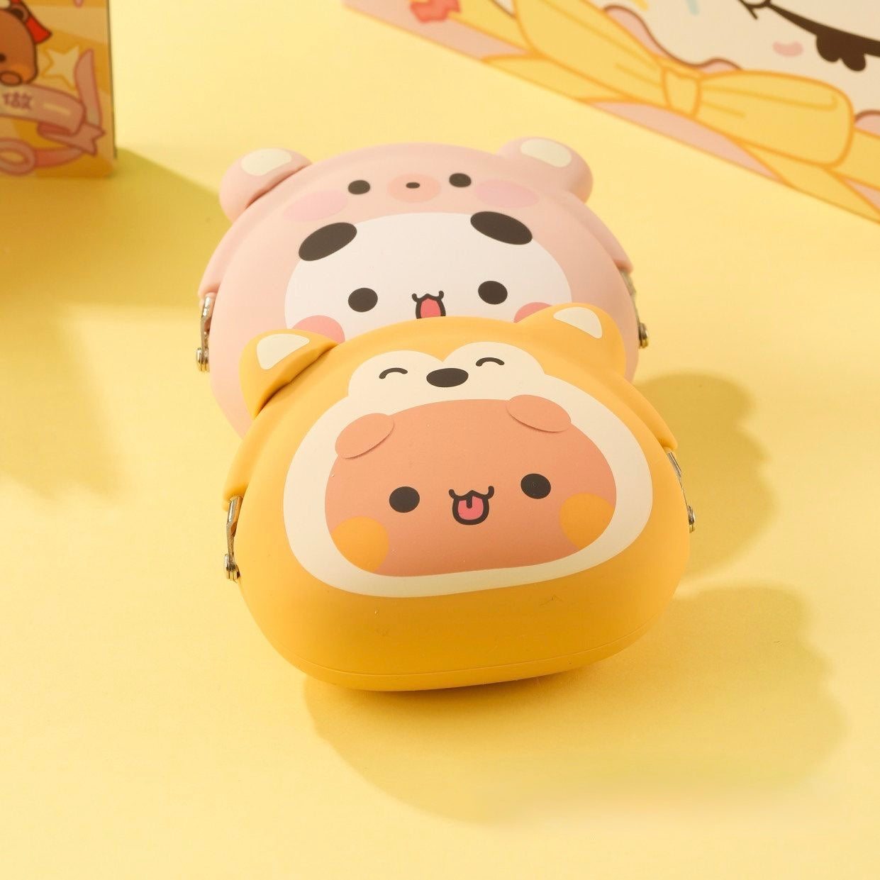 Bubu Dudu Silicone Coin Purse｜一二布布硅胶零钱收纳包
