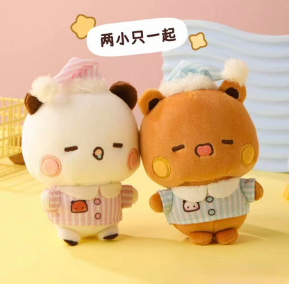 Bubu Dudu Pajamas 10cm Plush Keychain