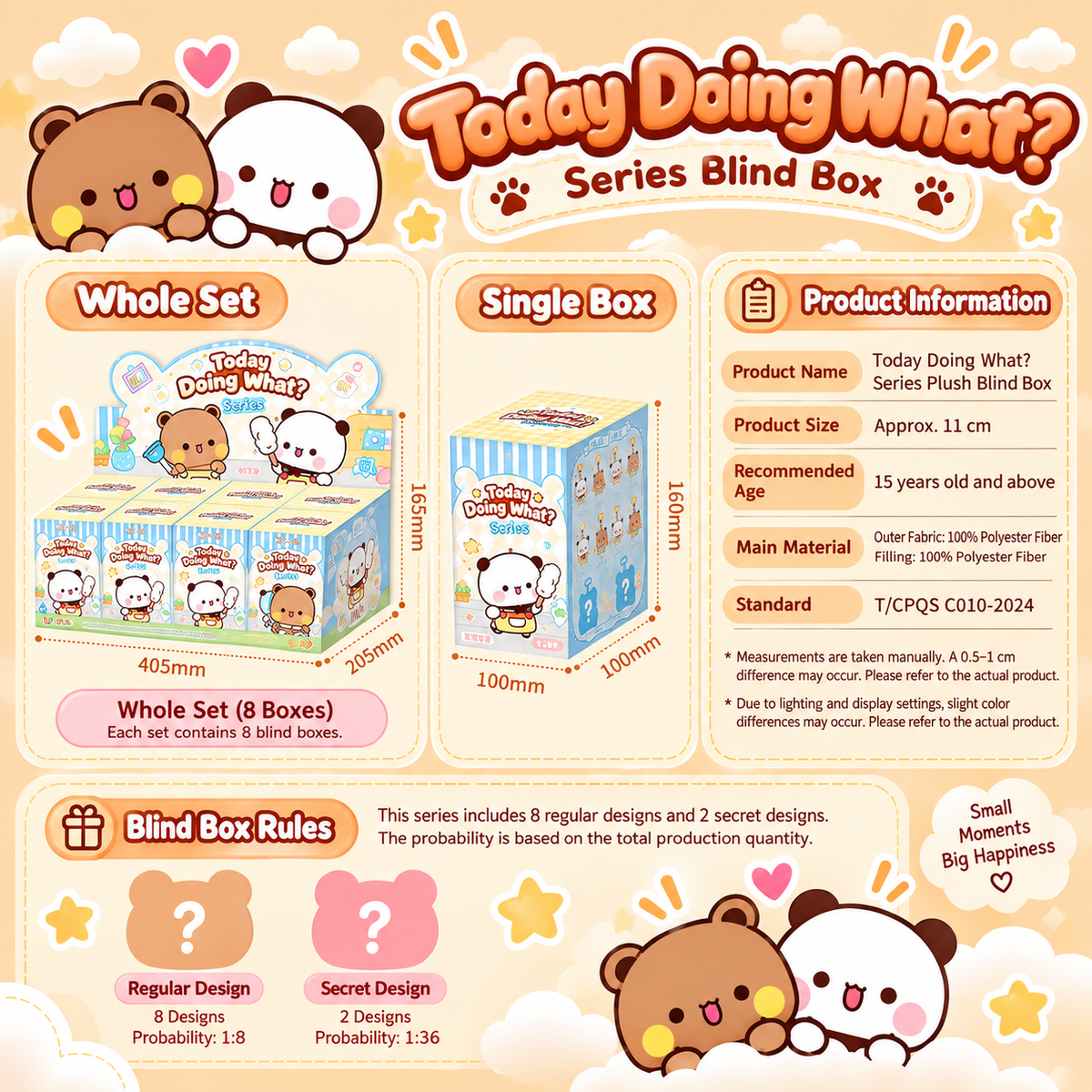 Bubu Dudu “Today Doing What?” Plush Blind Box