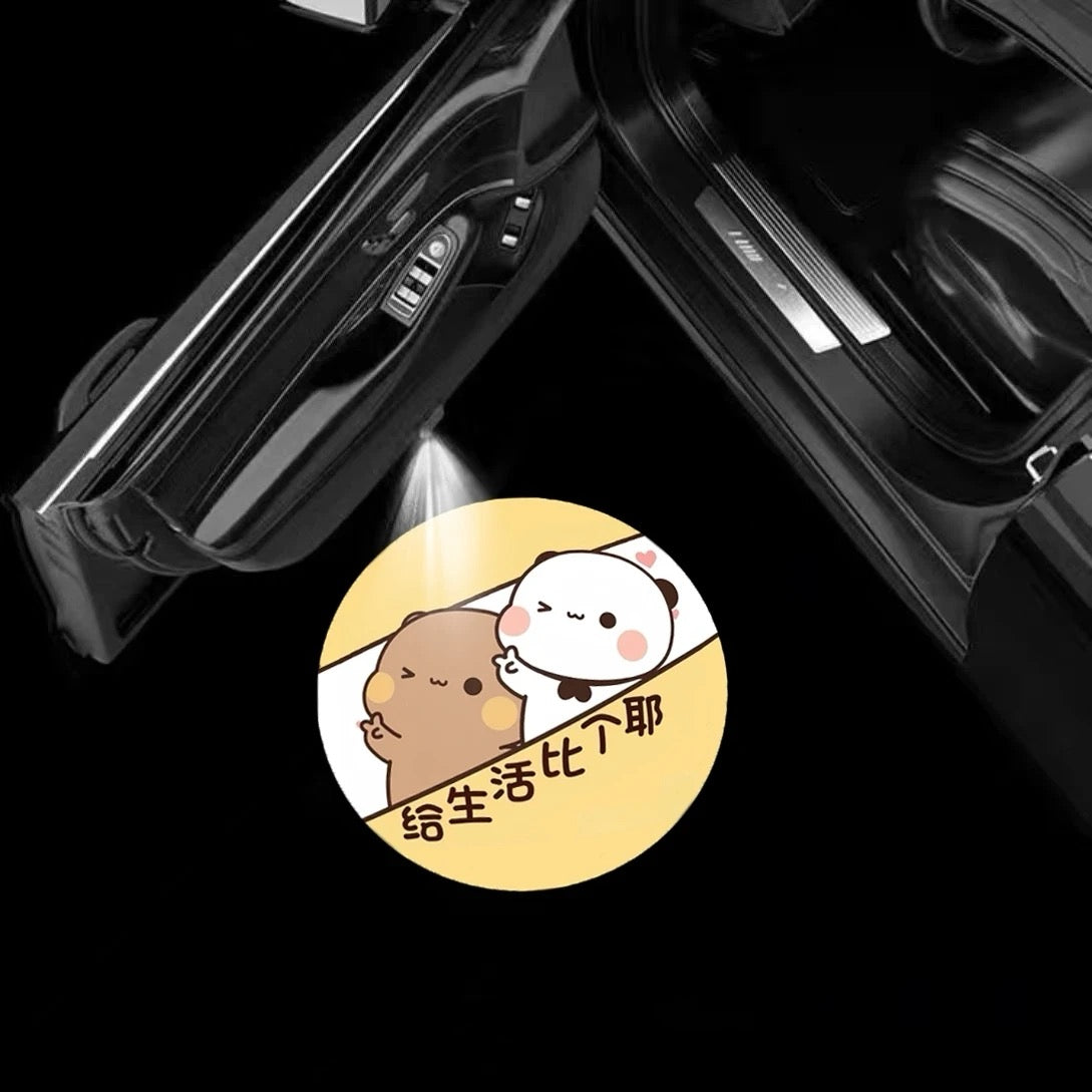 Bubu Dudu Smart Sensor Car Door Welcoming Lights｜布布一二车门自动感应投影迎宾灯