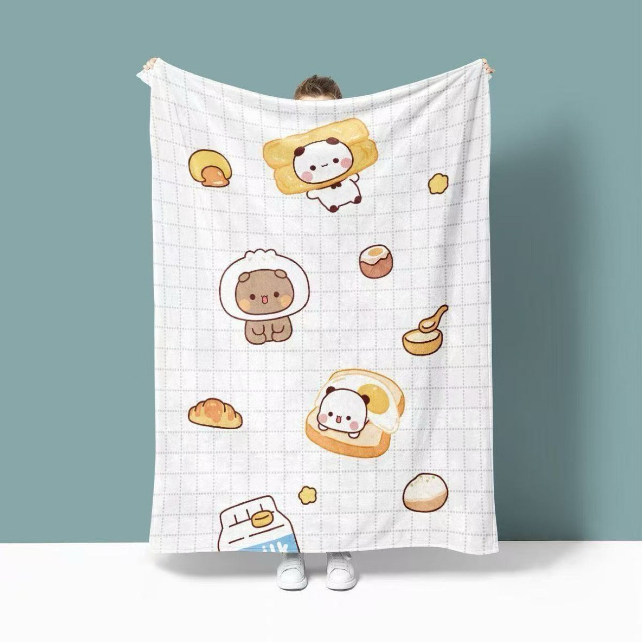 Bubu Dudu Flannel Blanket | 一二布布法兰绒毛毯被