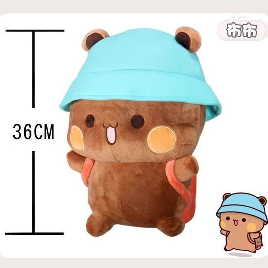 Bubu& Dudu Plush Dolls Keychain &Huggable Sizes
一二布布公仔毛绒玩偶可爱挂件&大号抱抱款