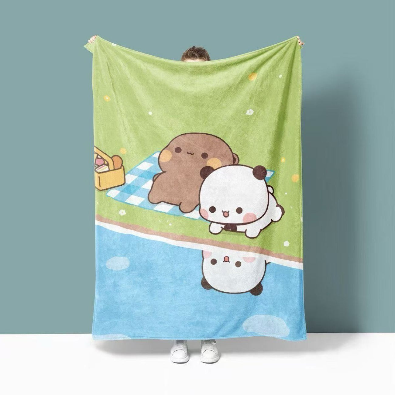 Bubu Dudu Flannel Blanket | 一二布布法兰绒毛毯被