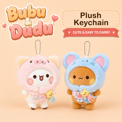 Handmade Bubu Dudu 12cm Plush Keychain