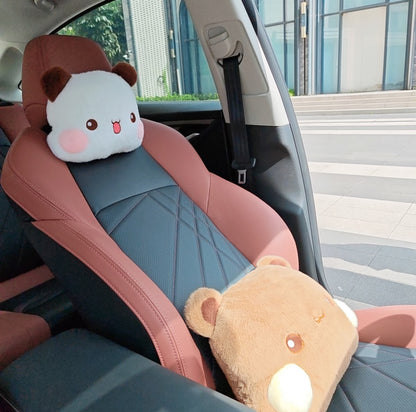 Bubu & Dudu Car Headrest and Lumbar Cushion