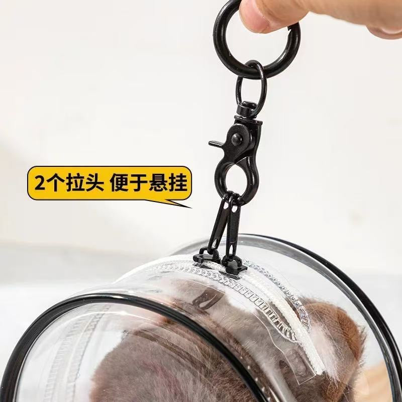 10cm15cm20cm PVC Storage Bag娃外出遛娃包pvc透明收纳防尘挂包
