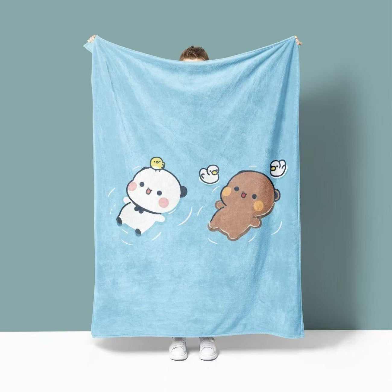 Bubu Dudu Flannel Blanket | 一二布布法兰绒毛毯被