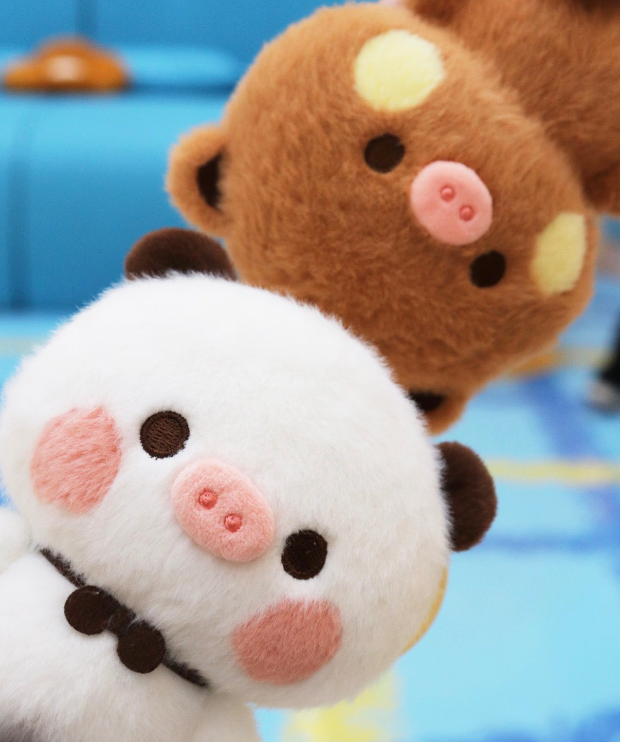 Bubu & Dudu 12cm Piggy Plush Keychain|一二布布猪猪版可爱毛绒挂件12厘米