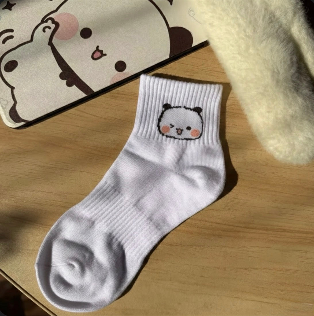 Bubu Dudu Mid-Calf Cotton Unisex Socks| 一二中筒男女袜情侣同款