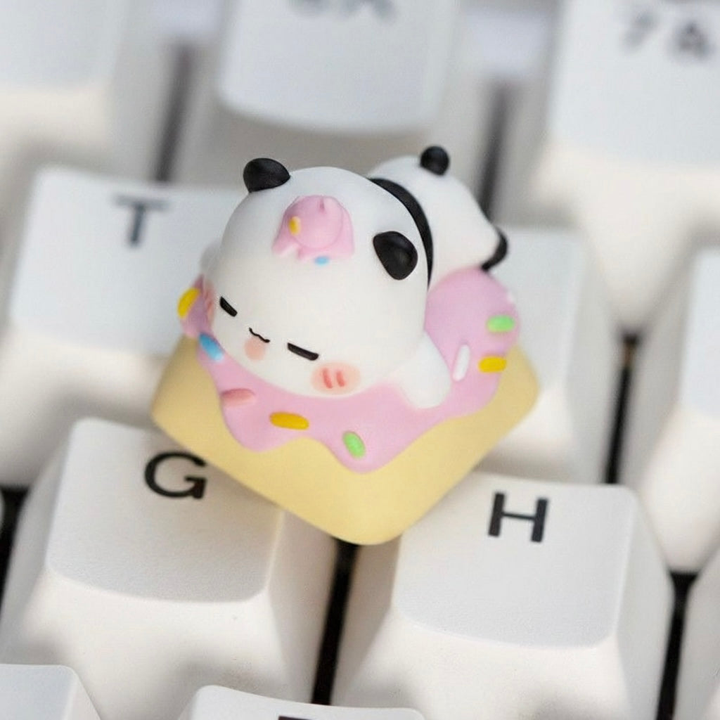 Bubu Dudu Donut Resin Keycap Cute ESC Key｜布布一二树脂甜甜圈甜甜圈键帽 ESC通用