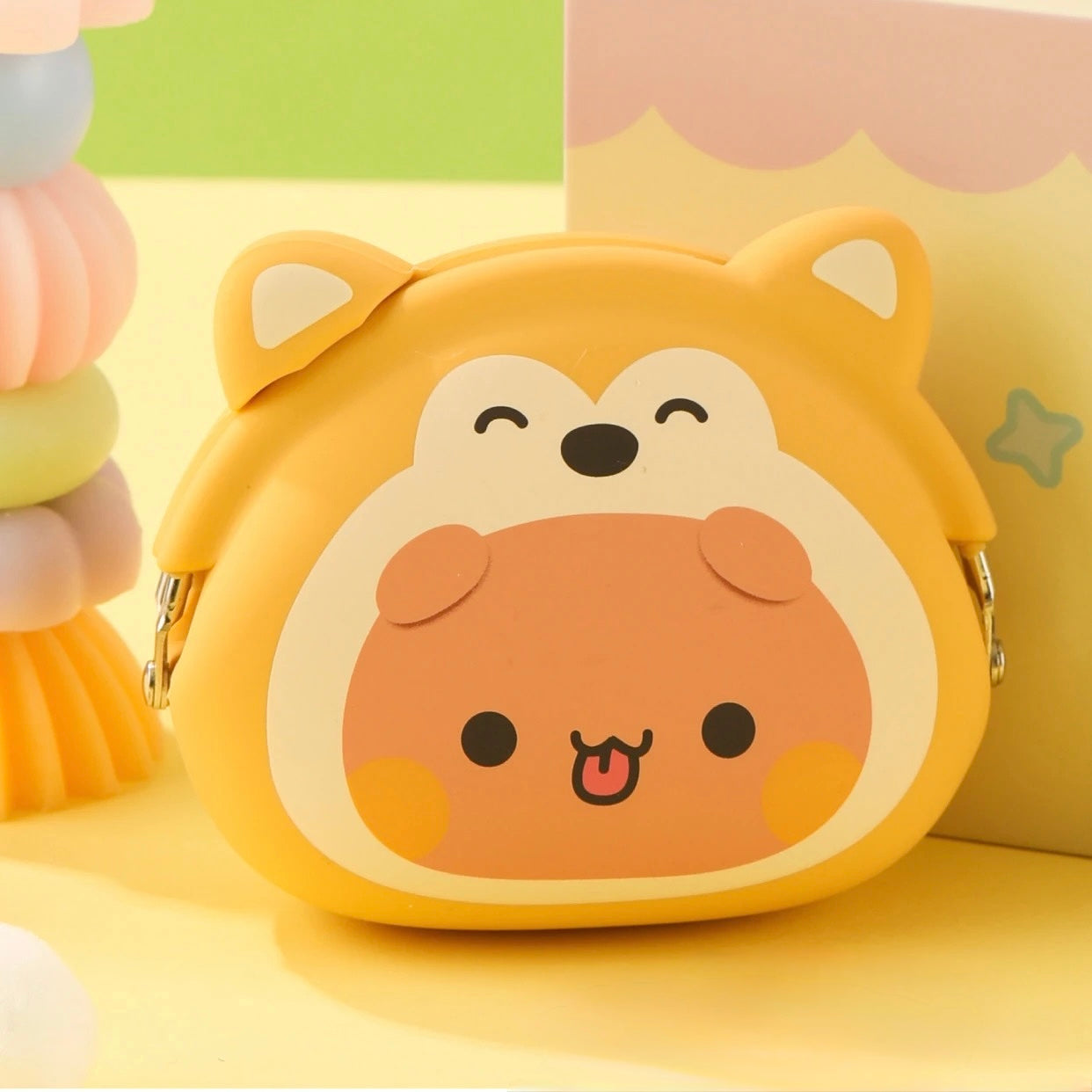 Bubu Dudu Silicone Coin Purse｜一二布布硅胶零钱收纳包
