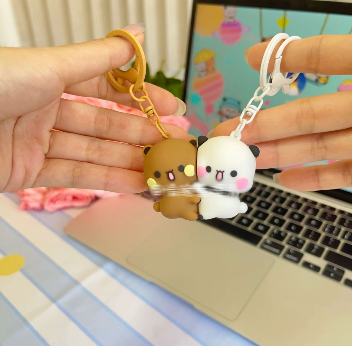 Bubu Dudu Mini Magnetic Keychain
布布一二迷你磁吸贴贴钥匙扣