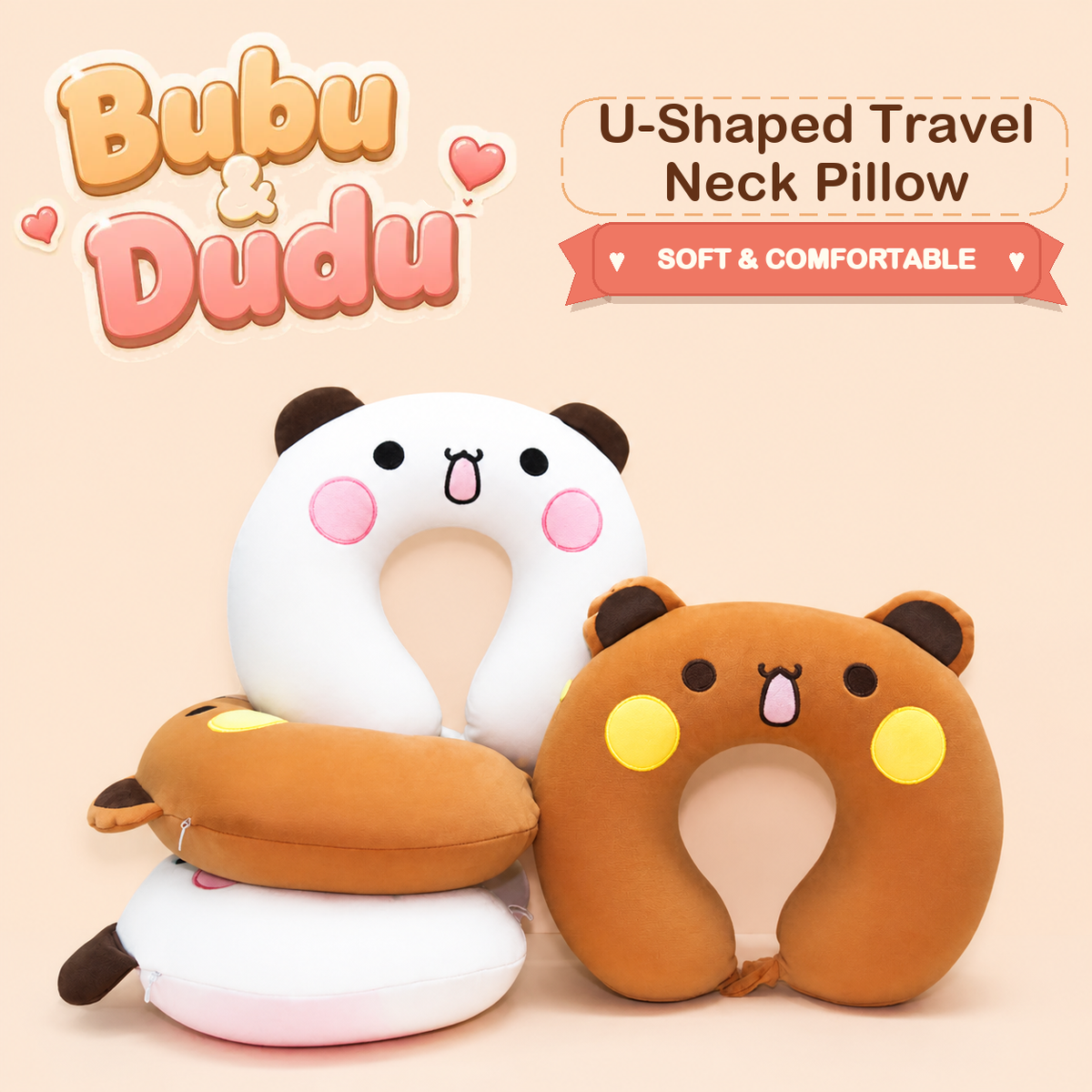 Bubu Dudu U-Shaped Travel Neck Pillow