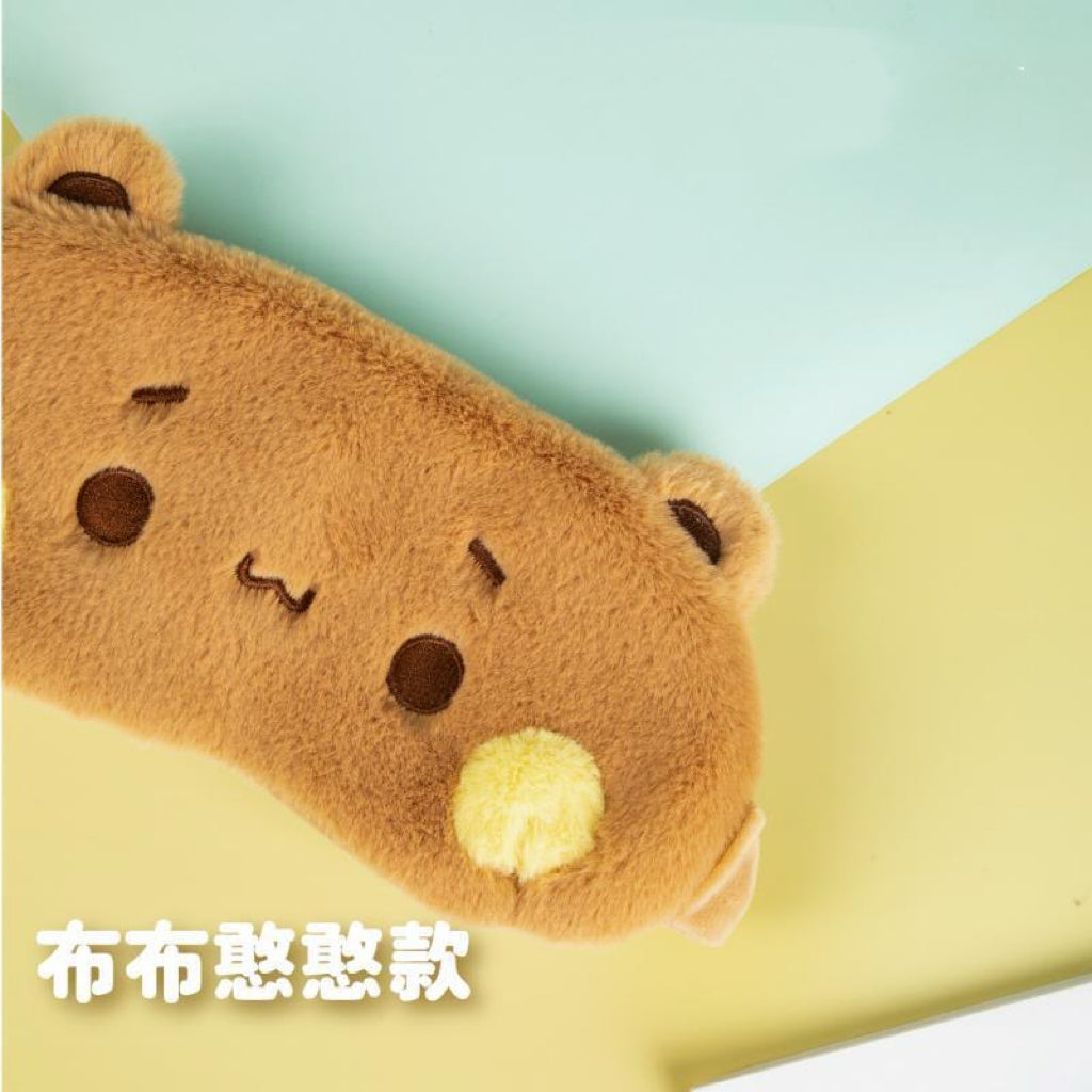 Bubu&Dudu Multi-Purpose Plush Eye Mask Headband
一二布布多功能毛绒眼罩发带