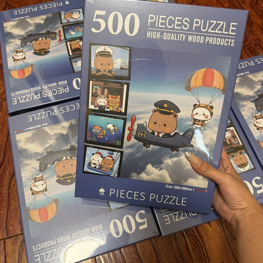Bubu Dudu 500 Pieces Puzzle | 布布一二500片拼图