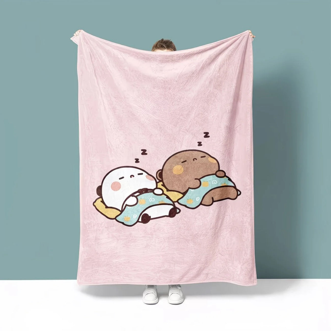 Bubu Dudu Flannel Blanket | 一二布布法兰绒毛毯被