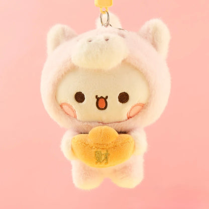 Bubu Dudu 12cm Year of the Horse Plush Keychain