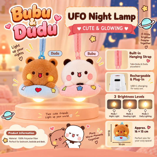 Bubu Dudu UFO Night Lamp
