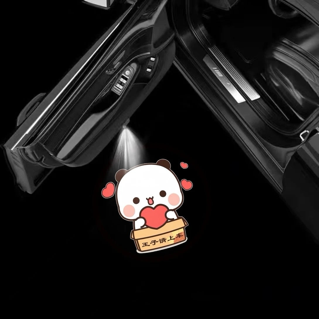 Bubu Dudu Smart Sensor Car Door Welcoming Lights｜布布一二车门自动感应投影迎宾灯