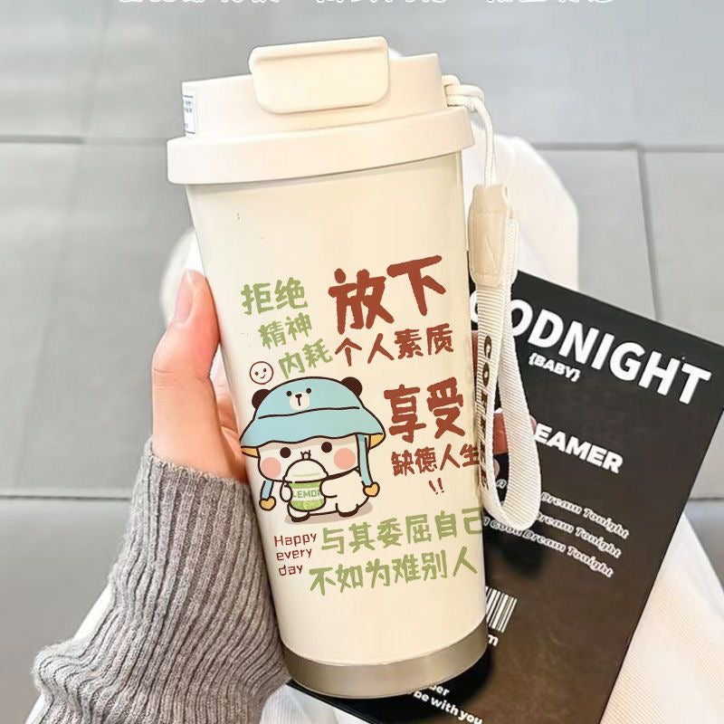 Bubu &Dudu stainless steel thermos cup
布布一二不鏽鋼保溫杯