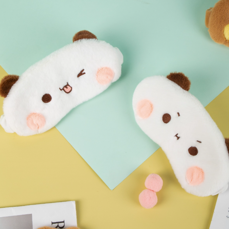Bubu&Dudu Multi-Purpose Plush Eye Mask Headband
一二布布多功能毛绒眼罩发带