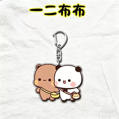 Bubu Dudu bear keychain add-on