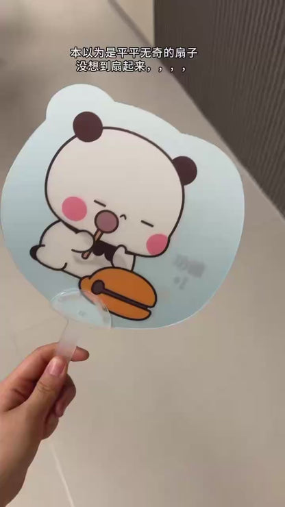 Bubu Dudu Lenticular Animation Fan