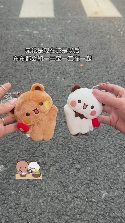 一二布布毛绒磁吸贴贴玩偶挂件