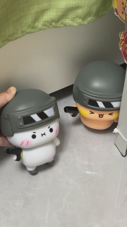 一二布布車載擺件