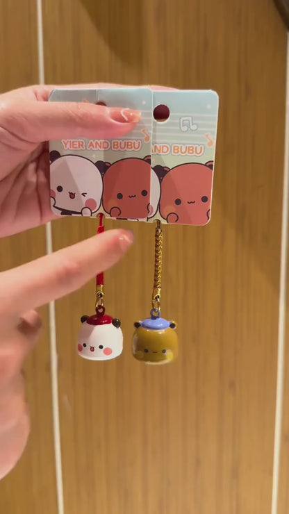 Bubu & Dudu Lucky Bell Keychain Charm