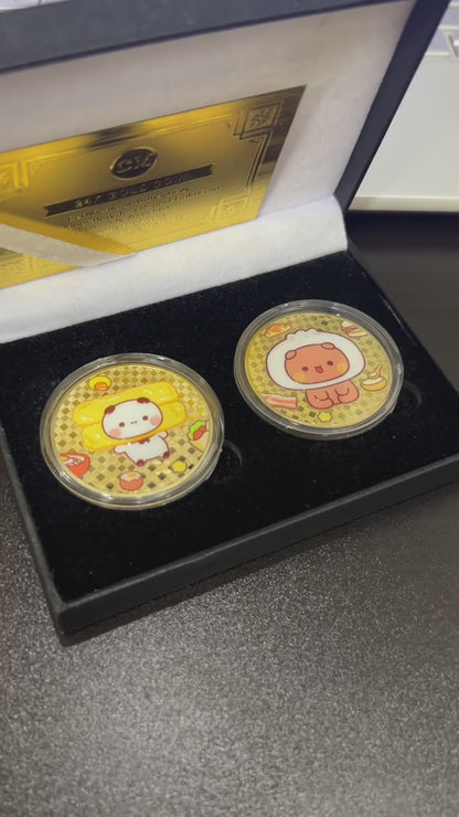 Bubu & Dudu Metal Coin Gift Set